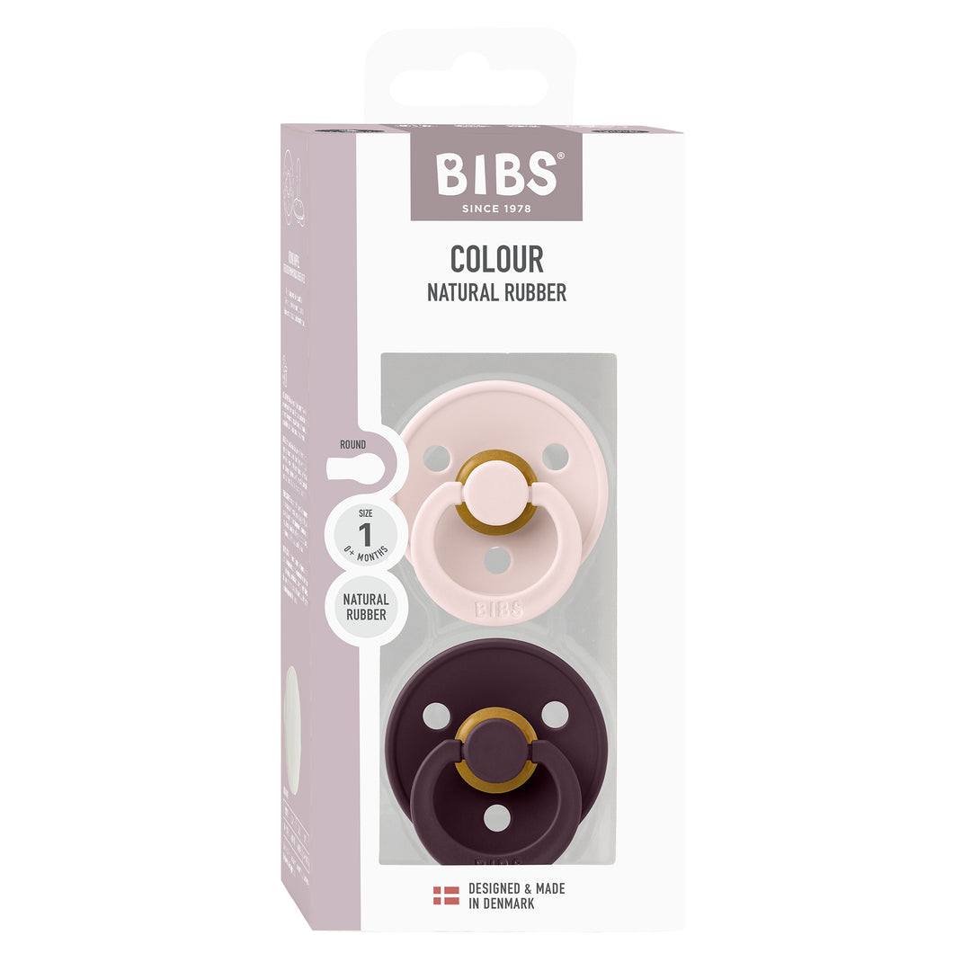 Colour, 2 stk, Petal/Plum