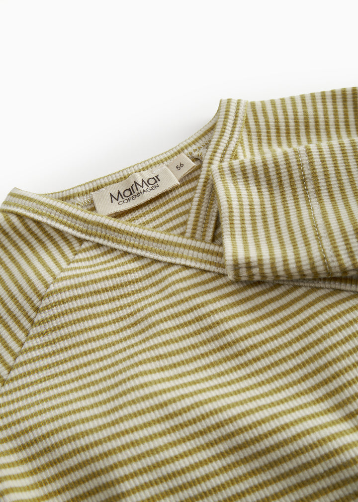 Rikke drakt, Olive Stripe