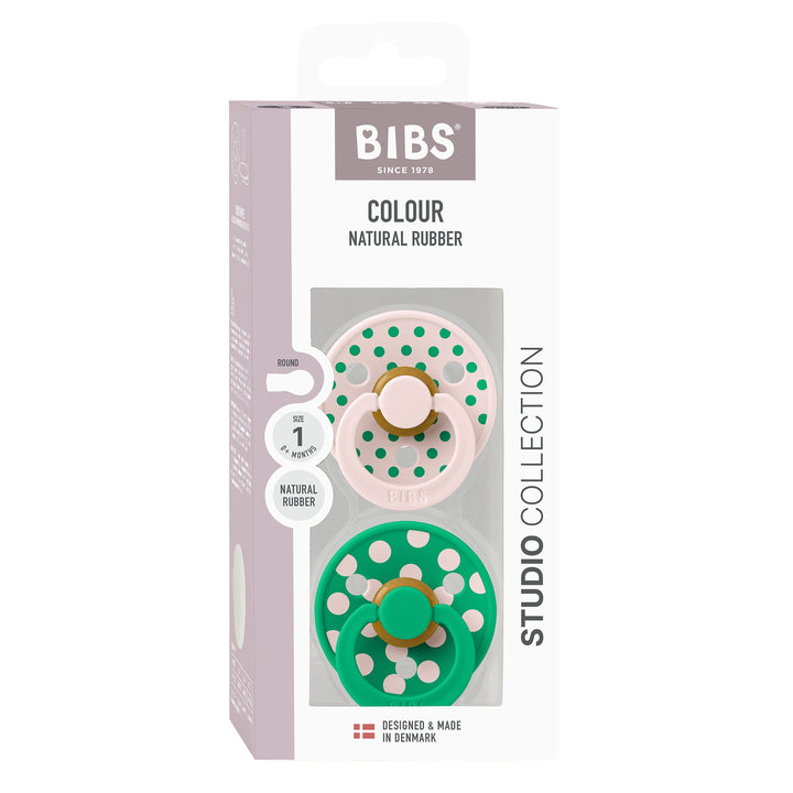 Polka Dots, 2 stk, Petal/Cactus
