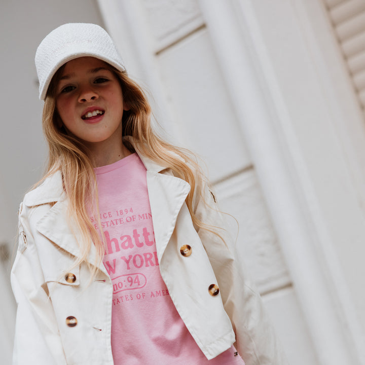 Loose Fit blusa, Pink
