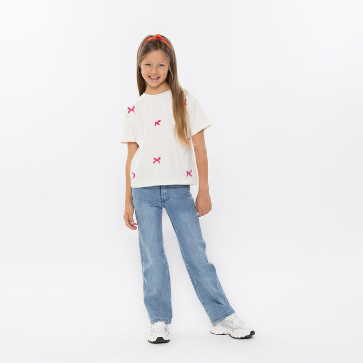 Loose Fit blusa, Bows