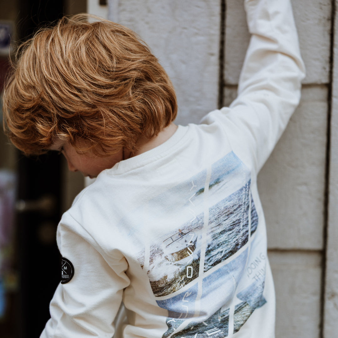 Sweatshirt, Off White