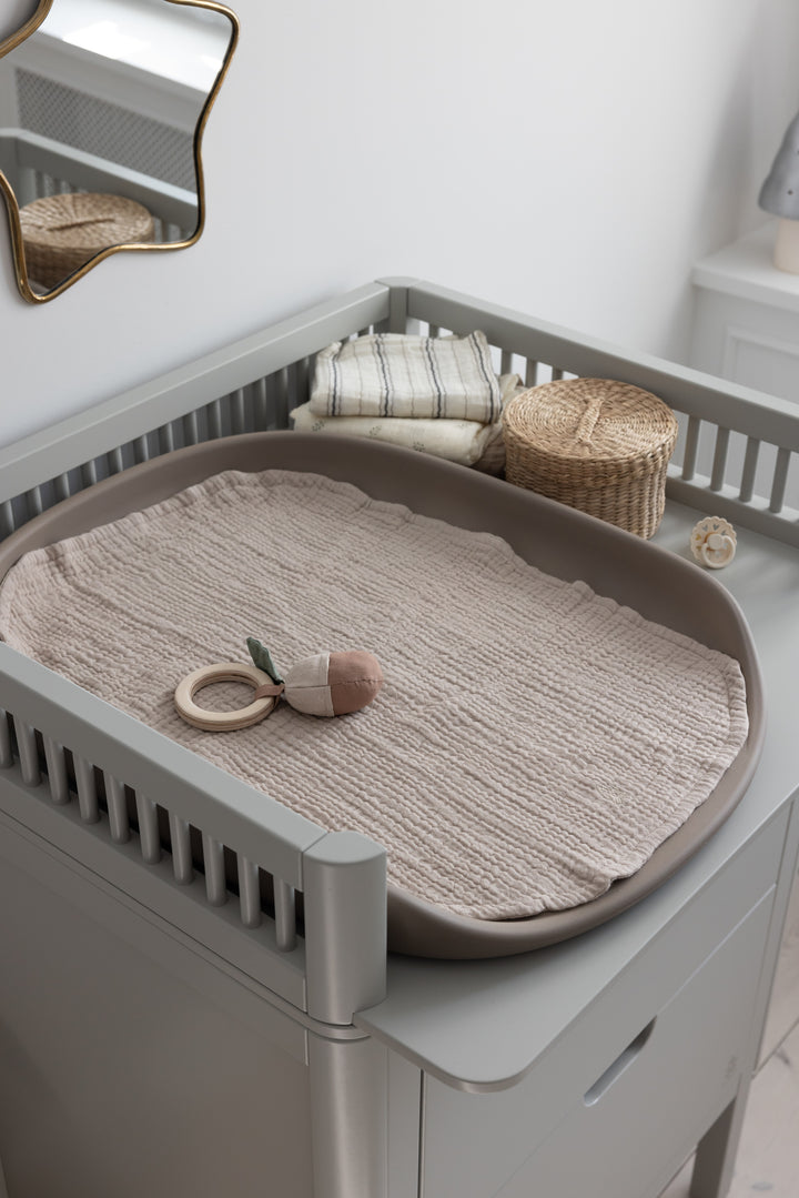 Pusliundirlag, 2 stk, Beige
