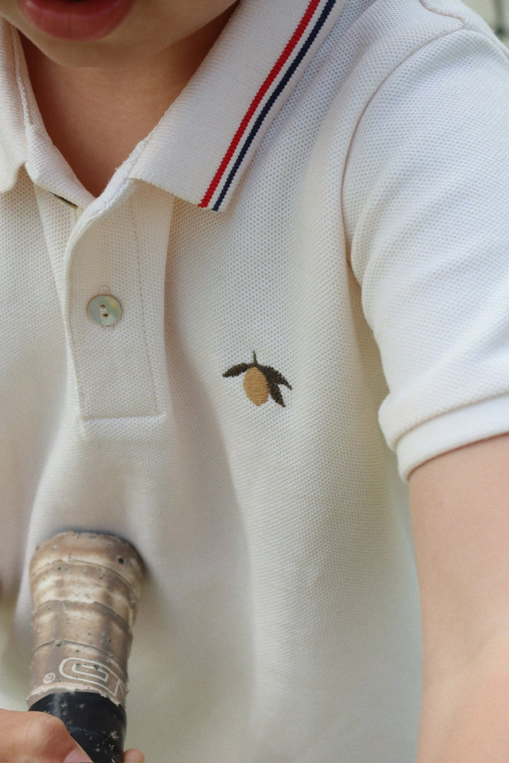 Florian polo, Antique White