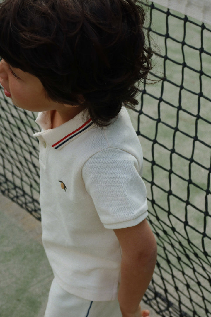 Florian polo, Antique White